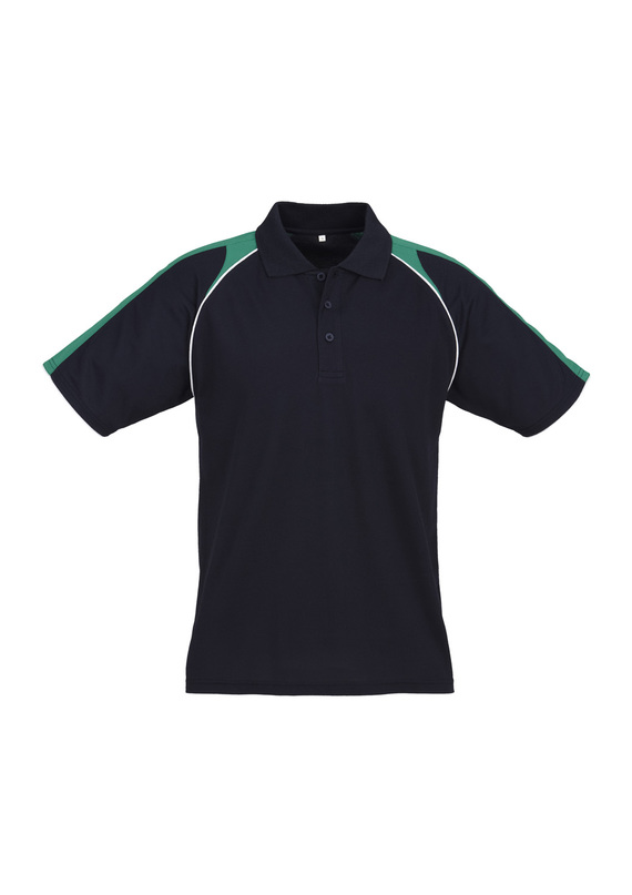 Triton BIZCOOL Polo Shirt - Men - Navy/Kelly Green/White