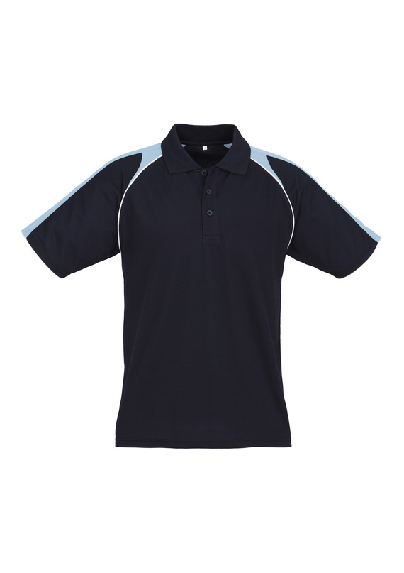 Triton BIZCOOL Polo Shirt - Men - Navy/Spring Blue/White