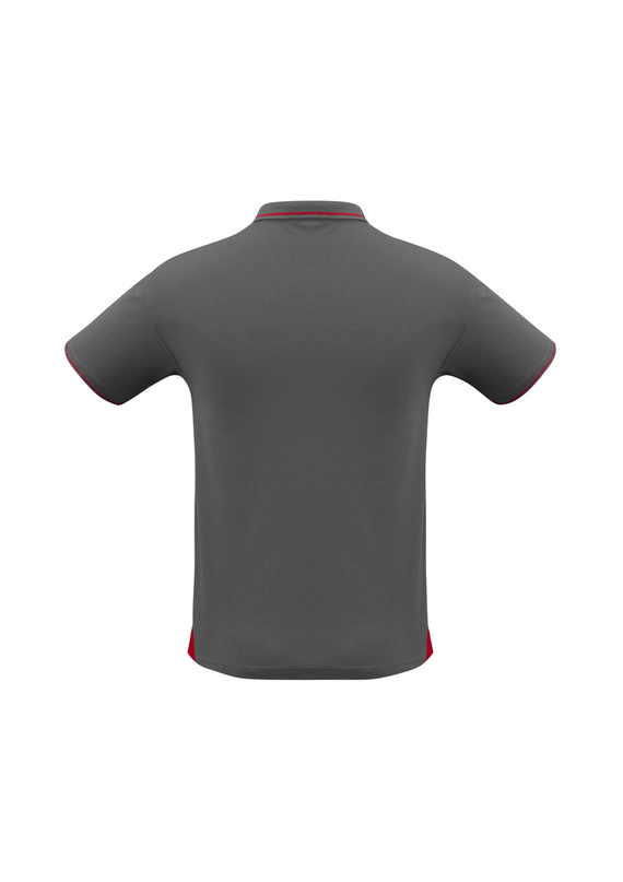 Jet Cotton Backed BIZCOOL Polo Shirt - Men - Back View