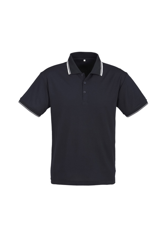 Cambridge Cotton-Backed BIZCOOL Polo Shirt - Men - Navy/White/White