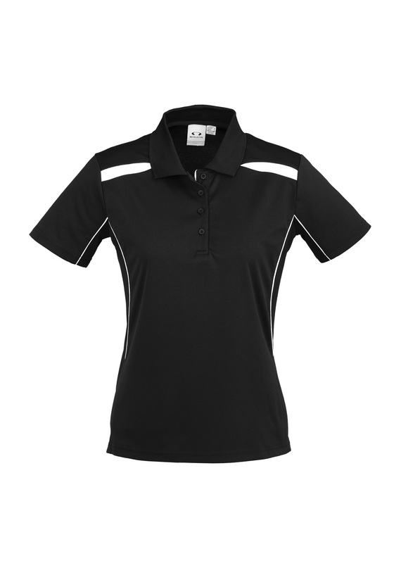 United BIZCOOL Polo Shirt - Women - Black/white