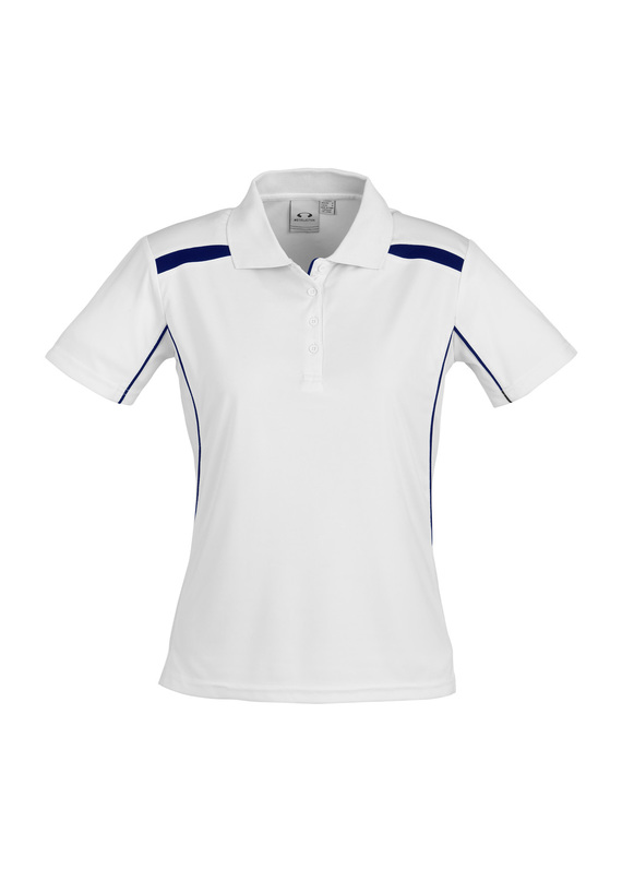 United BIZCOOL Polo Shirt - Women - White/Navy