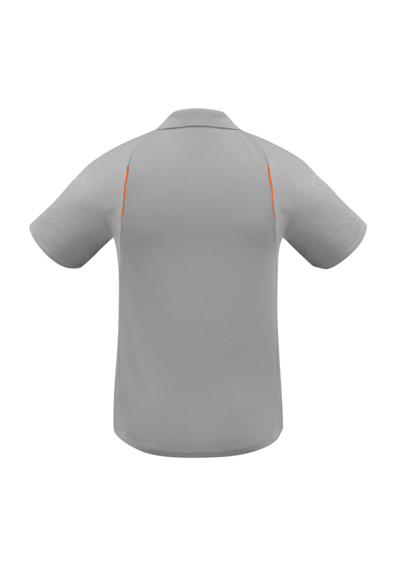 United BIZCOOL Polo Shirt - Men - Back View