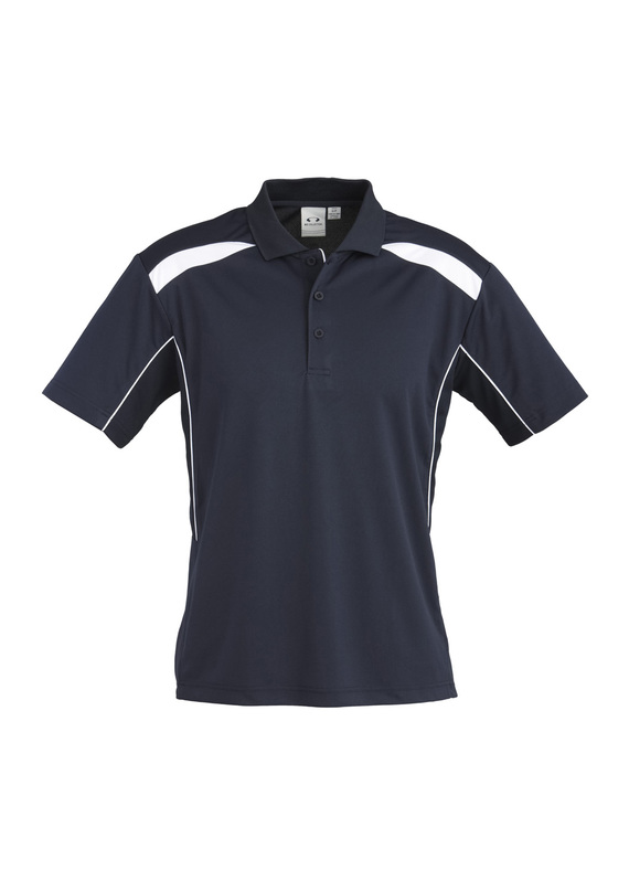 United BIZCOOL Polo Shirt - Men - Navy/White