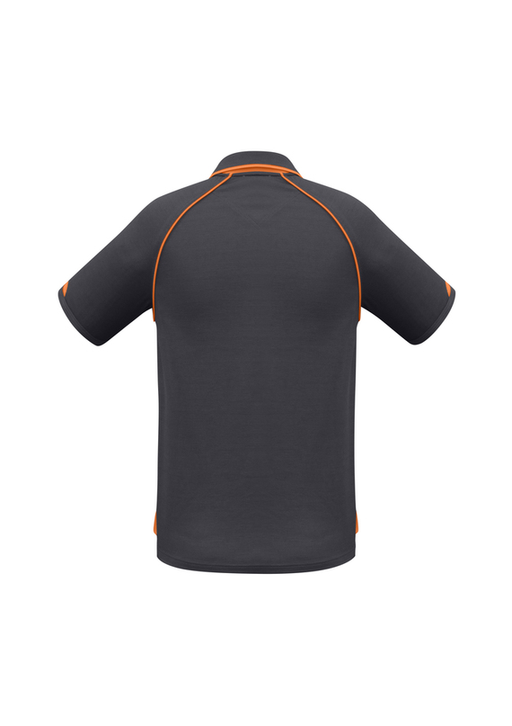 Fusion BIZ COOL Cotton Backed Polo Shirt - Men - Back View