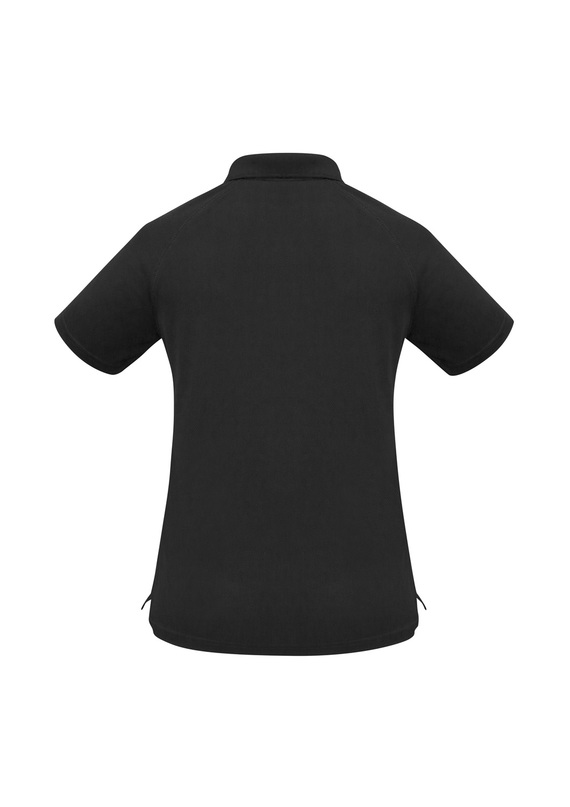 Sprint BIZ COOL Mesh Polo Shirt - Women - Back View