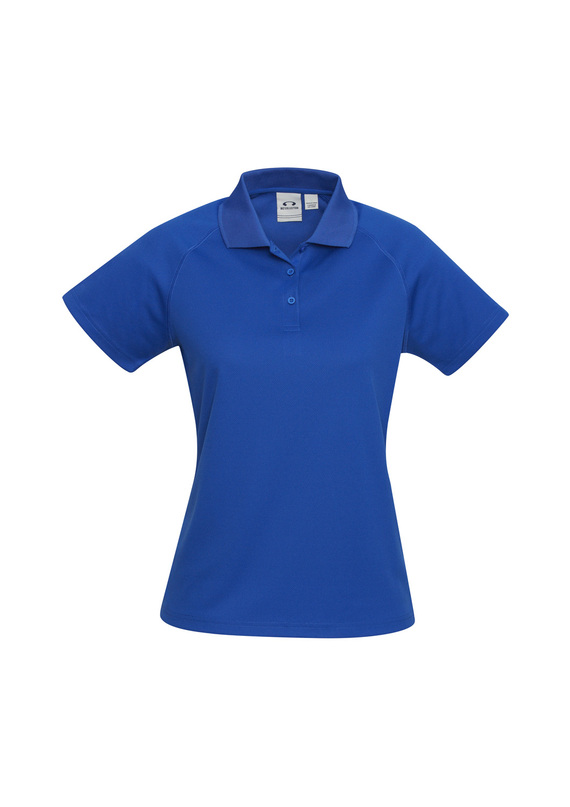 Sprint BIZ COOL Mesh Polo Shirt - Women - Royal