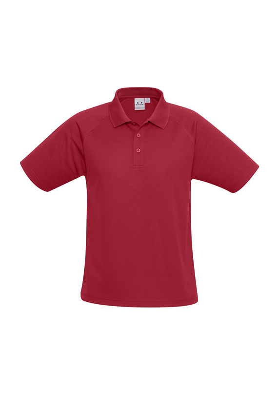Sprint BIZCOOL Mesh Polo Shirt - Men - Red