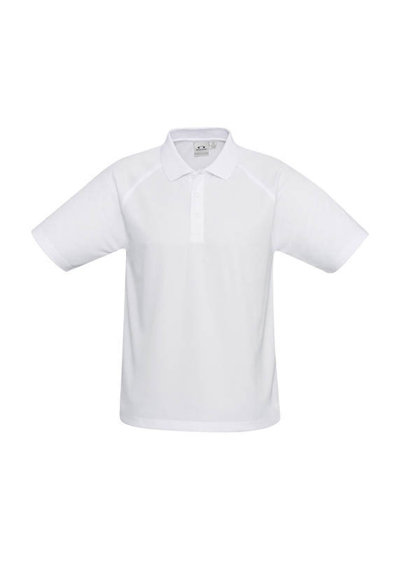 Sprint BIZCOOL Mesh Polo Shirt - Youth - White