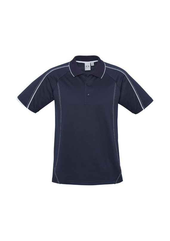 Blade Cotton/Poly Polo Shirt - Men - Navy/White