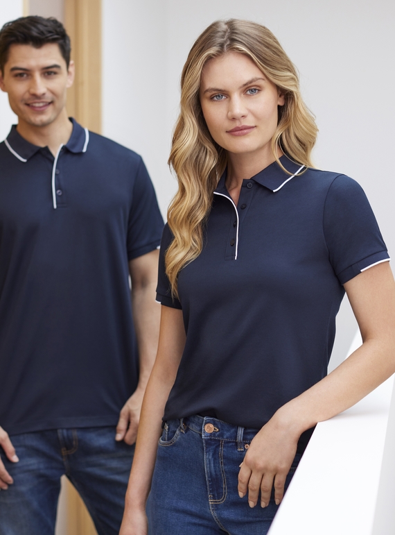 Focus Poly/Cotton Polo Shirt - Women