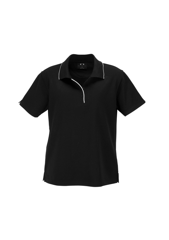 Elite BIZ COOL Polo Shirt - Women - Black/White