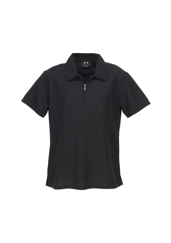 Micro Waffle BIZ COOL Polo Shirt - Women