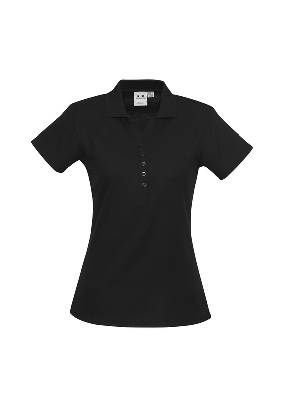 Crew Classic Poly/Cotton Pique Polo Shirt - Women - Black