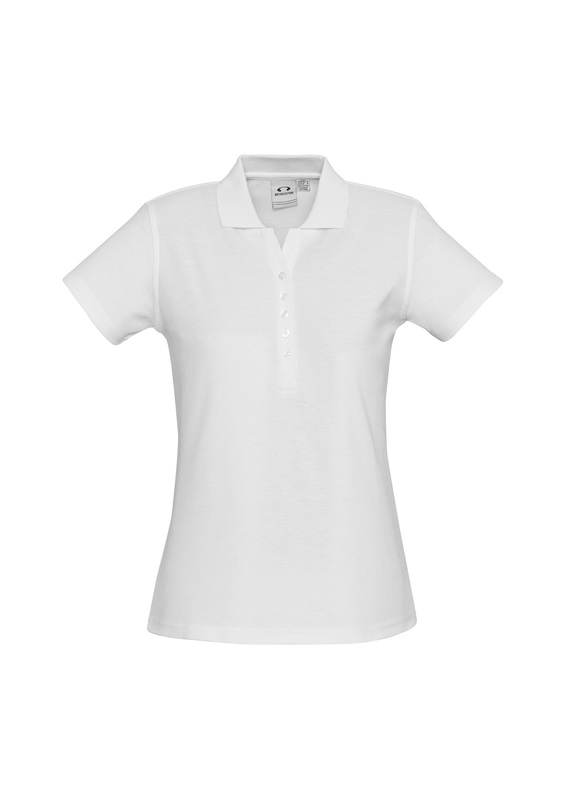 Crew Classic Poly/Cotton Pique Polo Shirt - Women - White