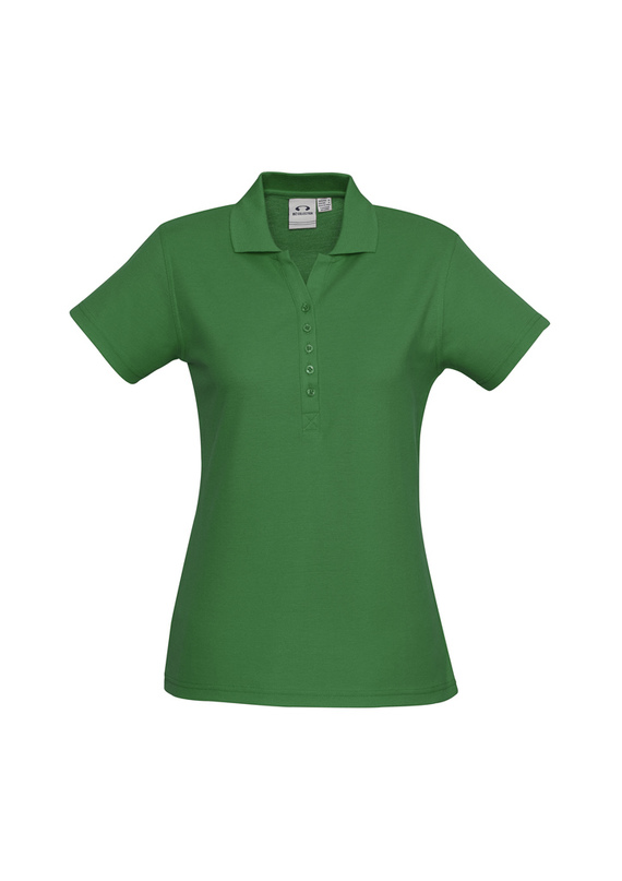 Crew Classic Poly/Cotton Pique Polo Shirt - Women - Kelly Green