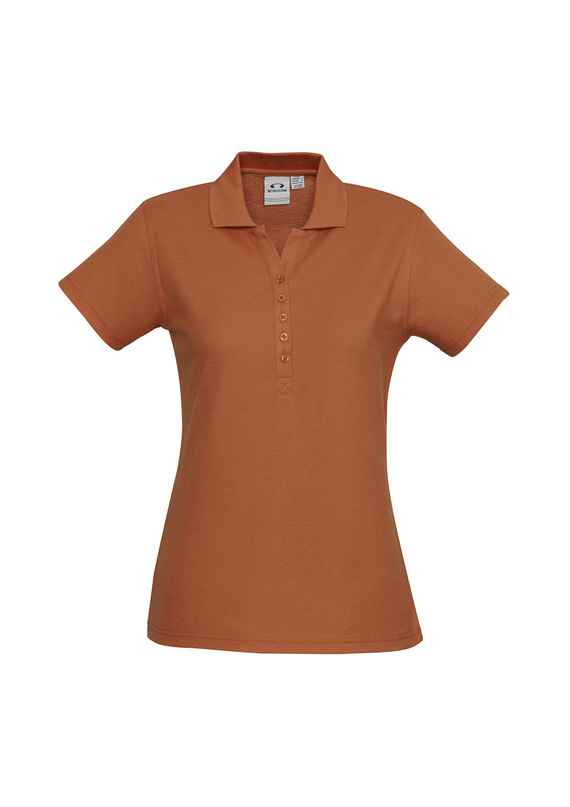 Crew Classic Poly/Cotton Pique Polo Shirt - Women - Orange