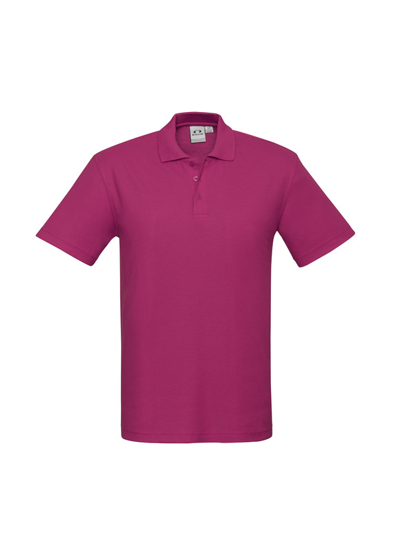 Crew Classic Poly/Cotton Pique Polo Shirt - Men - Fuchsia