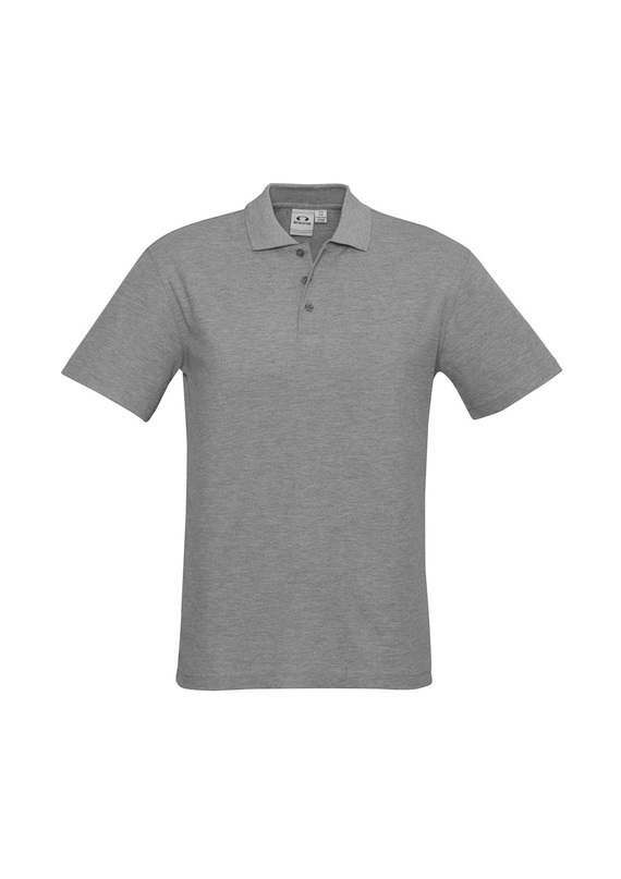 Crew Classic Poly/Cotton Pique Polo Shirt - Men - Grey Marle