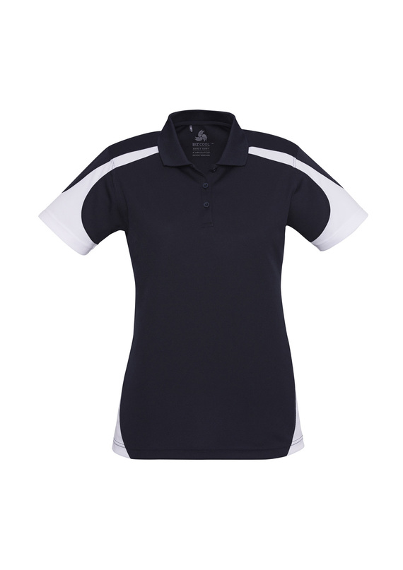 Talon BIZCOOL Mesh Polo Shirt - Women - Navy/White
