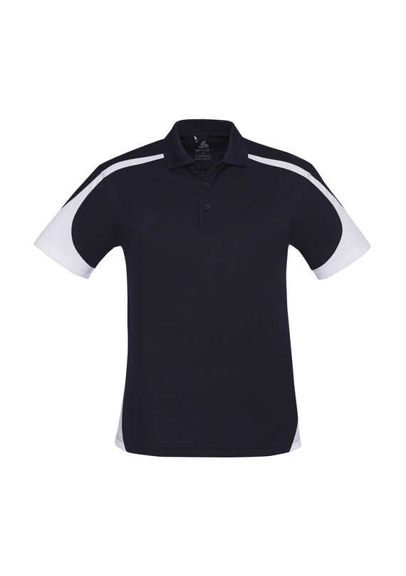 Talon BIZCOOL Mesh Polo Shirt - Men - Navy/White