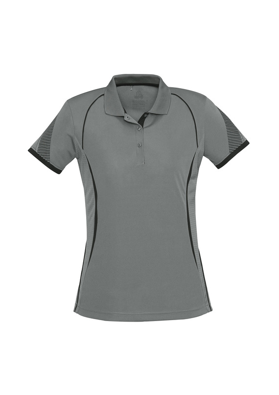 Razor BIZCOOL Sports Polo Shirt - Women - Ash/Black