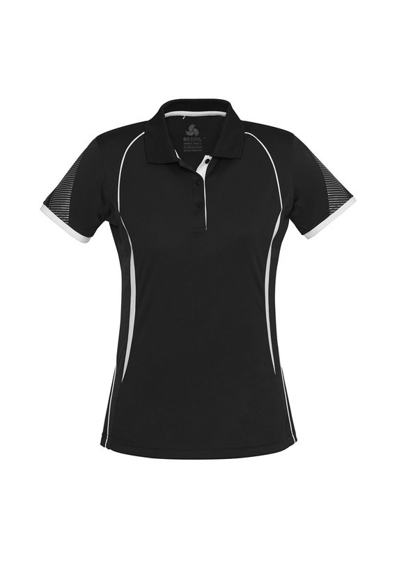 Razor BIZCOOL Sports Polo Shirt - Women - Black/White