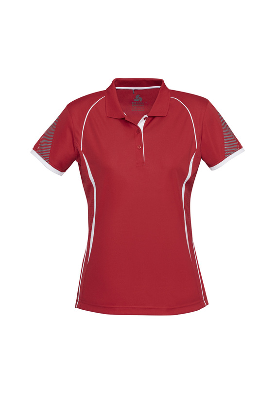 Razor BIZCOOL Sports Polo Shirt - Women - Red/White