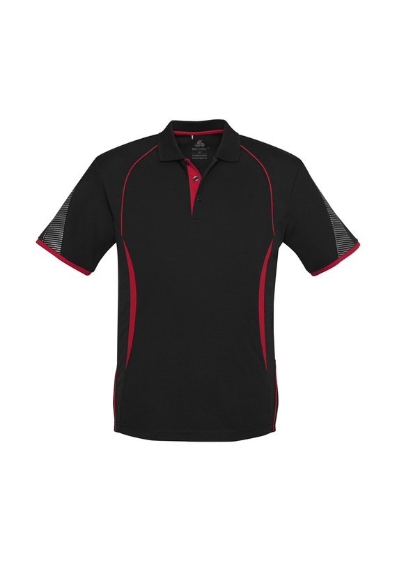 Razor BIZCOOL Sports Polo Shirt - Men - Black/Red