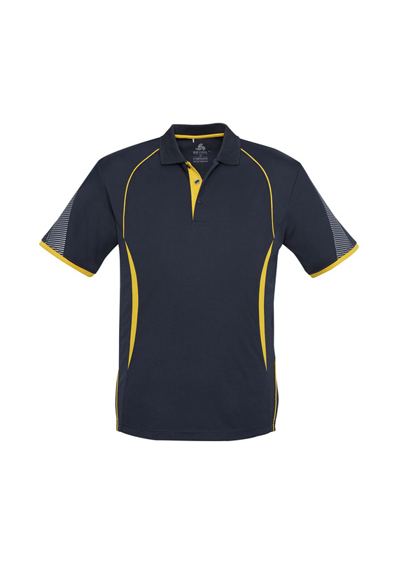 Razor BIZCOOL Sports Polo Shirt - Men - Navy/Gold