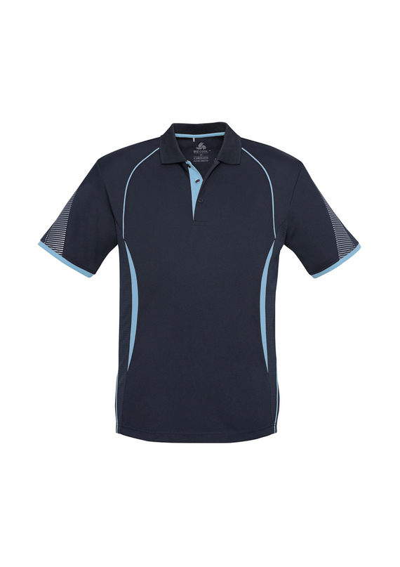 Razor BIZCOOL Sports Polo Shirt - Youth - Navy/Sky