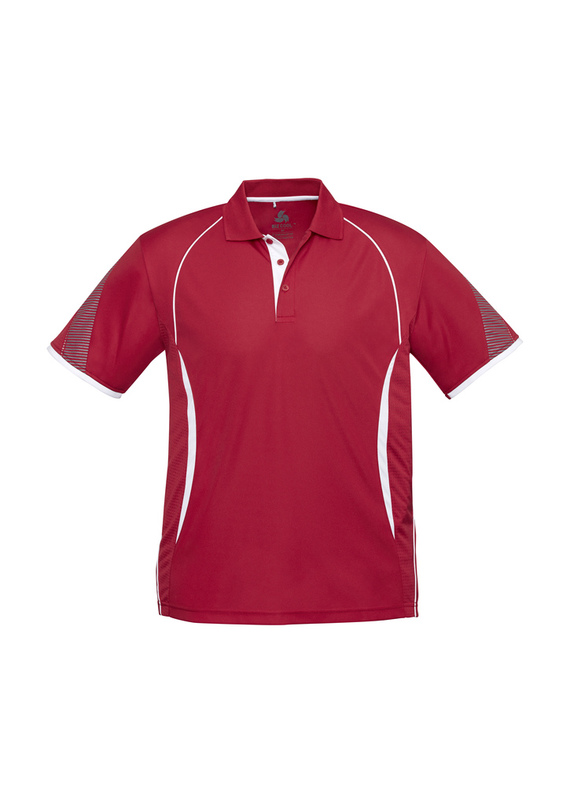 Razor BIZCOOL Sports Polo Shirt - Youth - Red/White