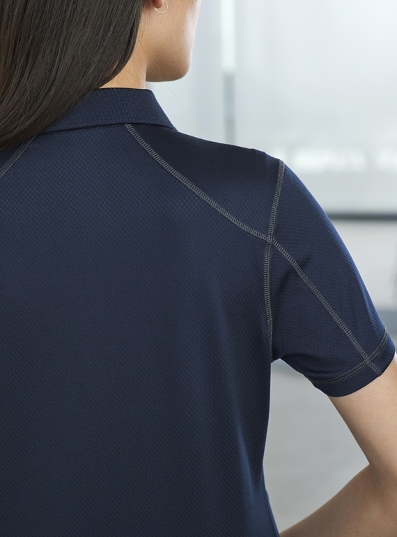 Dart Short Sleeve Polo Shirt - Women