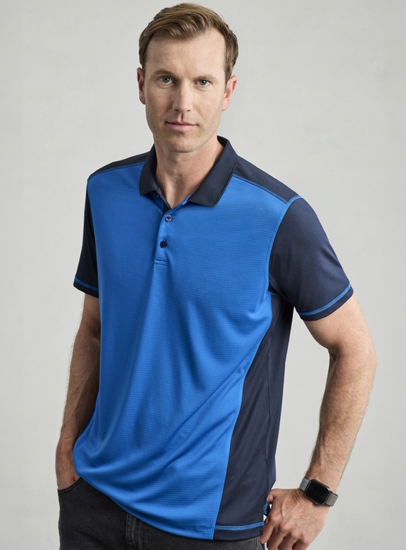 Dart Short Sleeve Polo Shirt - Men