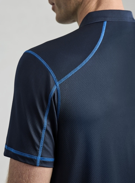 Dart Short Sleeve Polo Shirt - Men