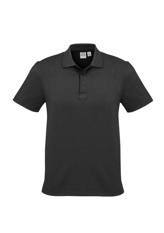 Shadow Cotton Blend Polo Shirt - Men - Graphite Black