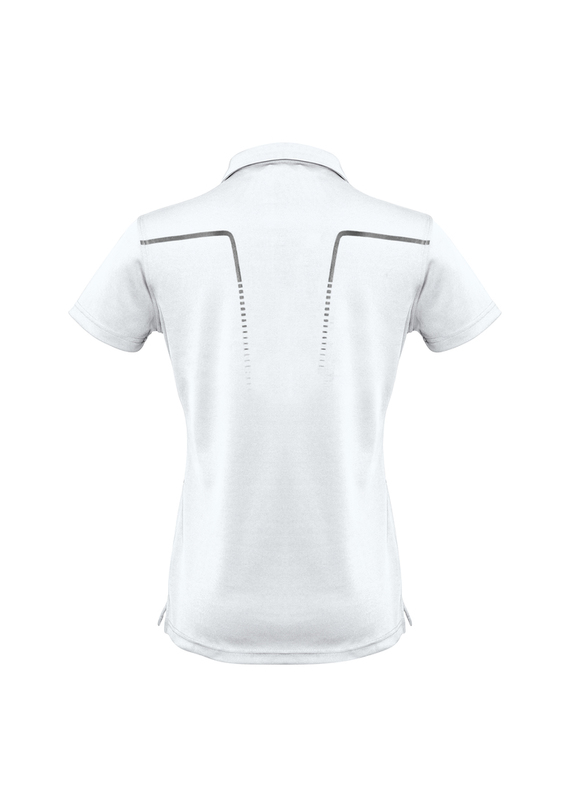 Cyber BIZ COOL Polo Shirt - Women - Back View