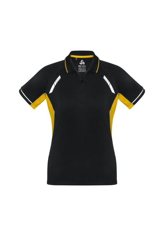 Renegade BIZCOOL Polo Shirt - Women - Black/Gold