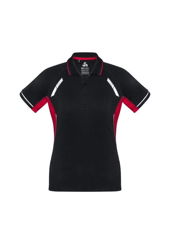 Renegade BIZCOOL Polo Shirt - Women - Black/Red