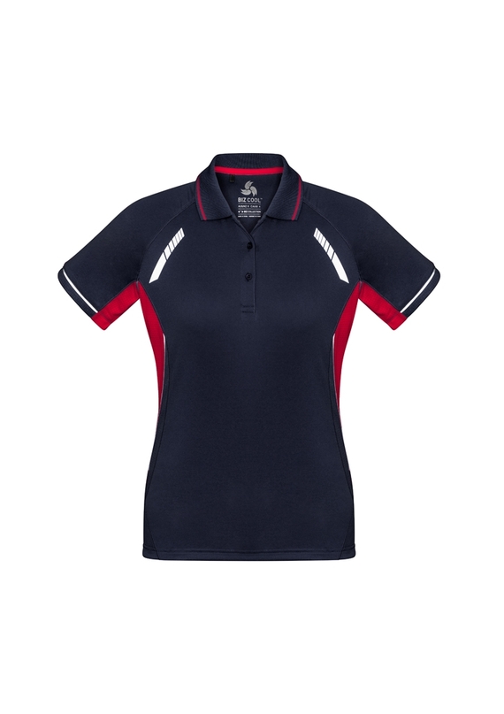 Renegade BIZCOOL Polo Shirt - Women - Navy/Red