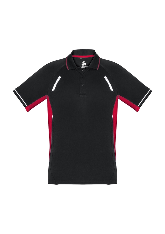 Renegade BIZCOOL Polo Shirt - Men - Black/Red