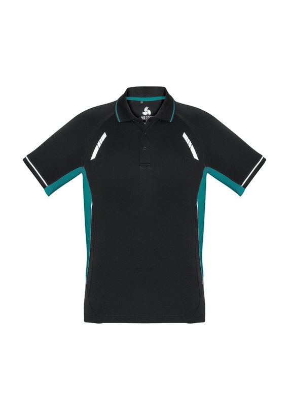 Renegade BIZCOOL Polo Shirt - Men - Black/Teal