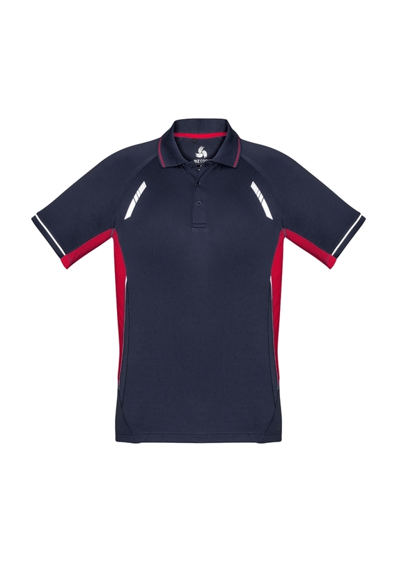 Renegade BIZCOOL Polo Shirt - Men - Navy/Red