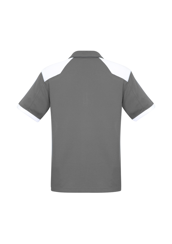 Rival BIZCOOL Micro Interlock Polo Shirt - Men - Back View