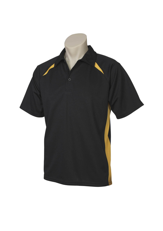 Splice BIZ COOL Polo Shirt - Men - Black/Gold