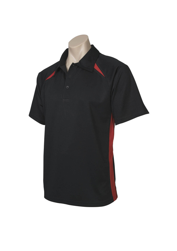 Splice BIZ COOL Polo Shirt - Men - Black/Red
