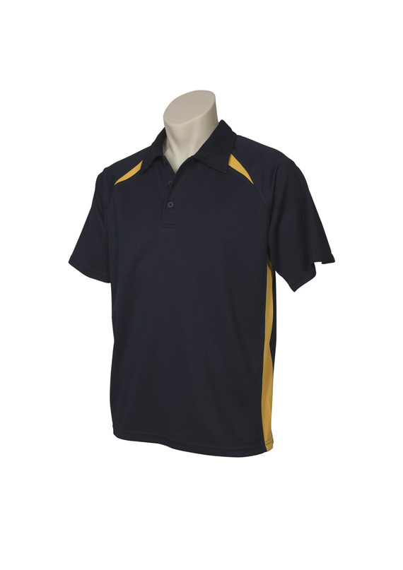 Splice BIZ COOL Polo Shirt - Youth - Navy/Gold