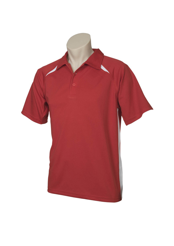 Splice BIZ COOL Polo Shirt - Men - Red/White