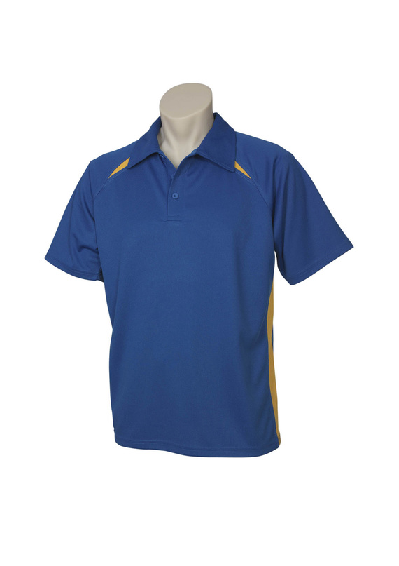 Splice BIZ COOL Polo Shirt - Youth - Royal/Gold