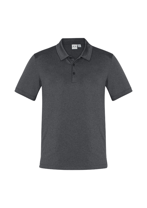 Aero BIZ COOL Cotton-feel Polo Shirt - Men - Charcoal